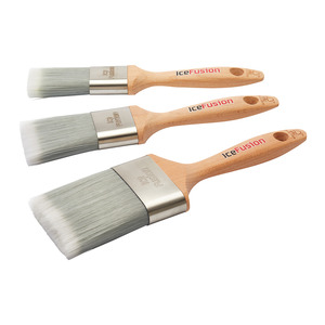 ProDec Ice Fusion Synthetic 3 Pce Paint Brush Set - (1x38mm 1x50mm 1x75mm) - ABPT071